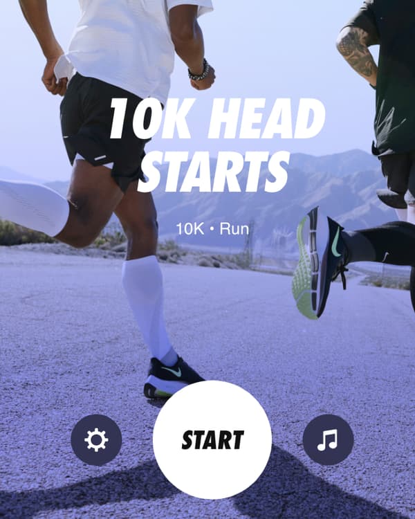 Nike Run Club App, slide 2 of 3