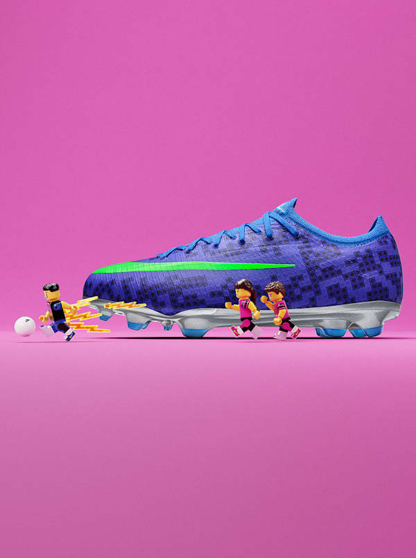 Utvalgte sko, Samarbeid mellom Nike og LEGO®, slide 1 of 3