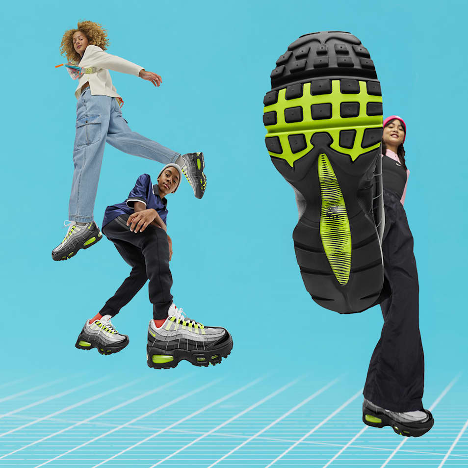 Samarbete mellan Nike och LEGO®, Ikoniska Air. Stylad på ditt sätt.