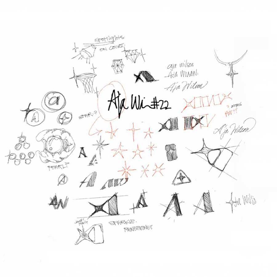 Das Nike Logo von A'ja Wilson übertrifft die Erwartungen