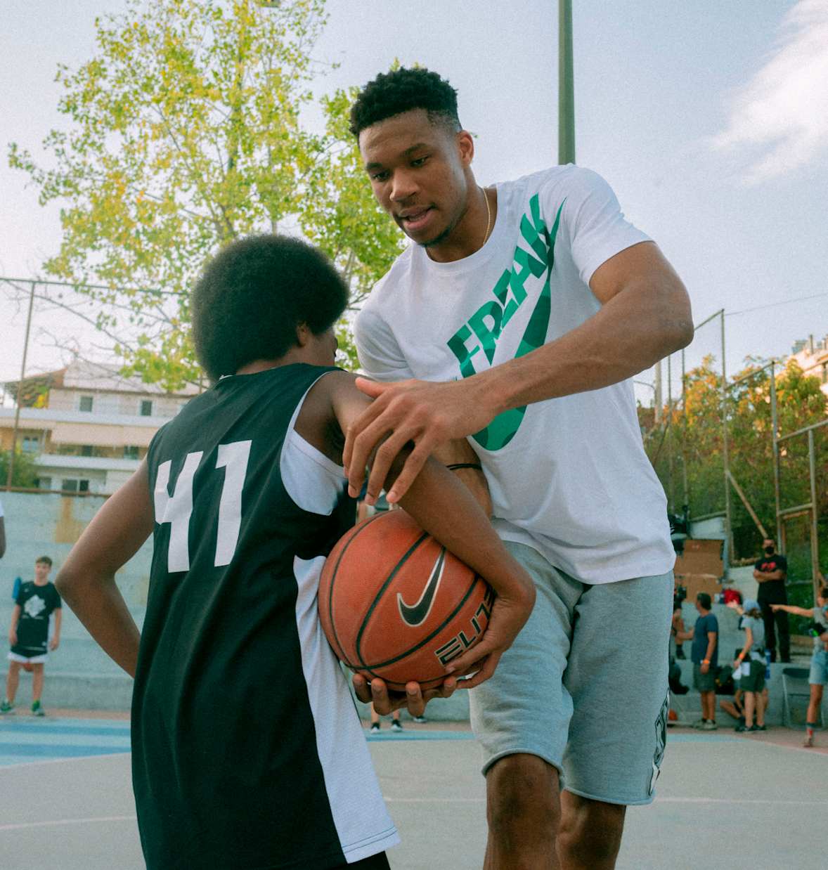 The AntetokounBros Academy In Action