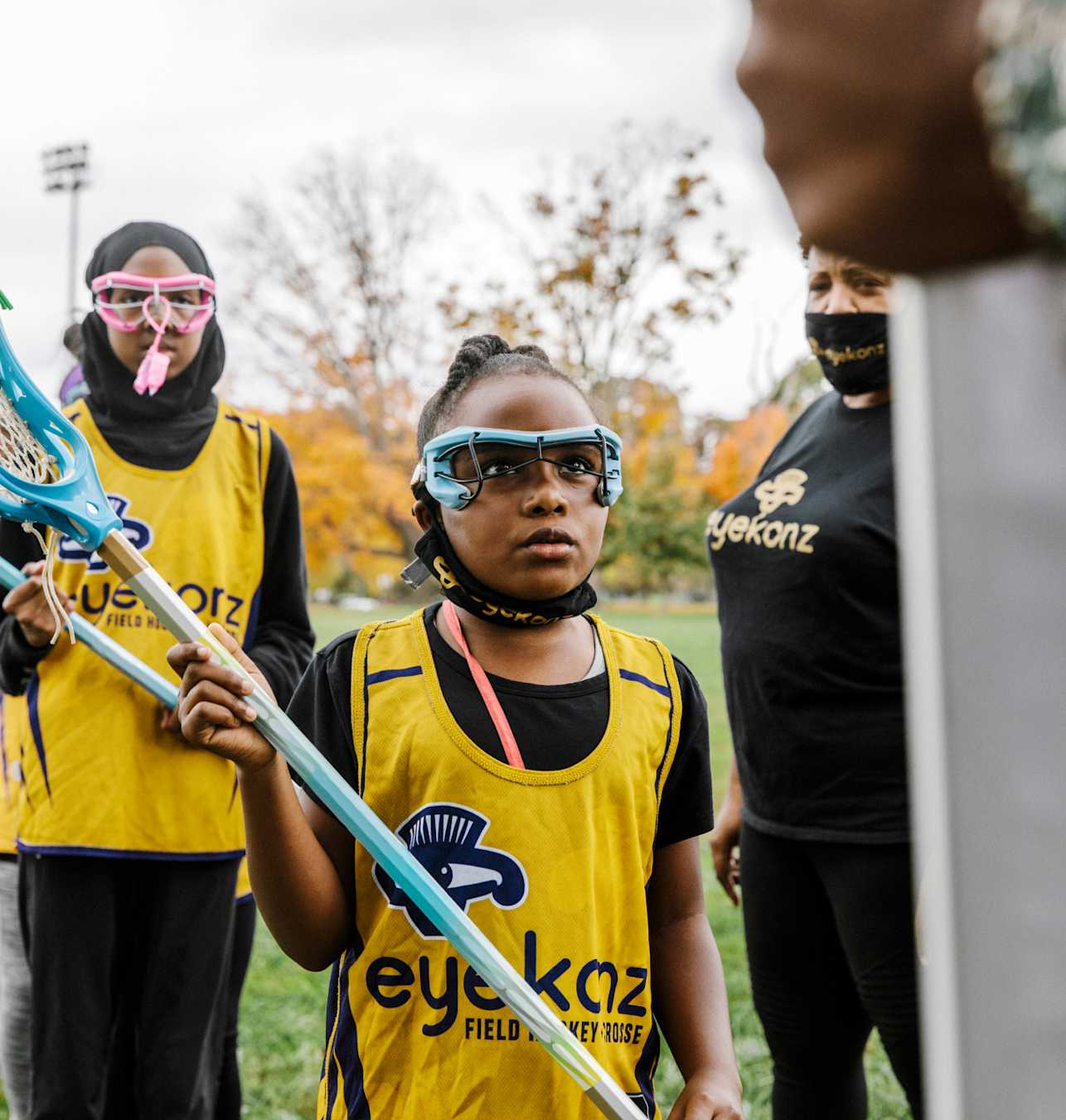 Möt lacrosselaget Eyekonz för tjejer från Philadelphia