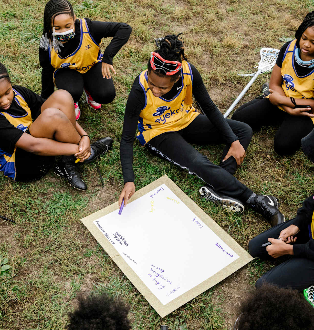 Möt lacrosselaget Eyekonz för tjejer från Philadelphia