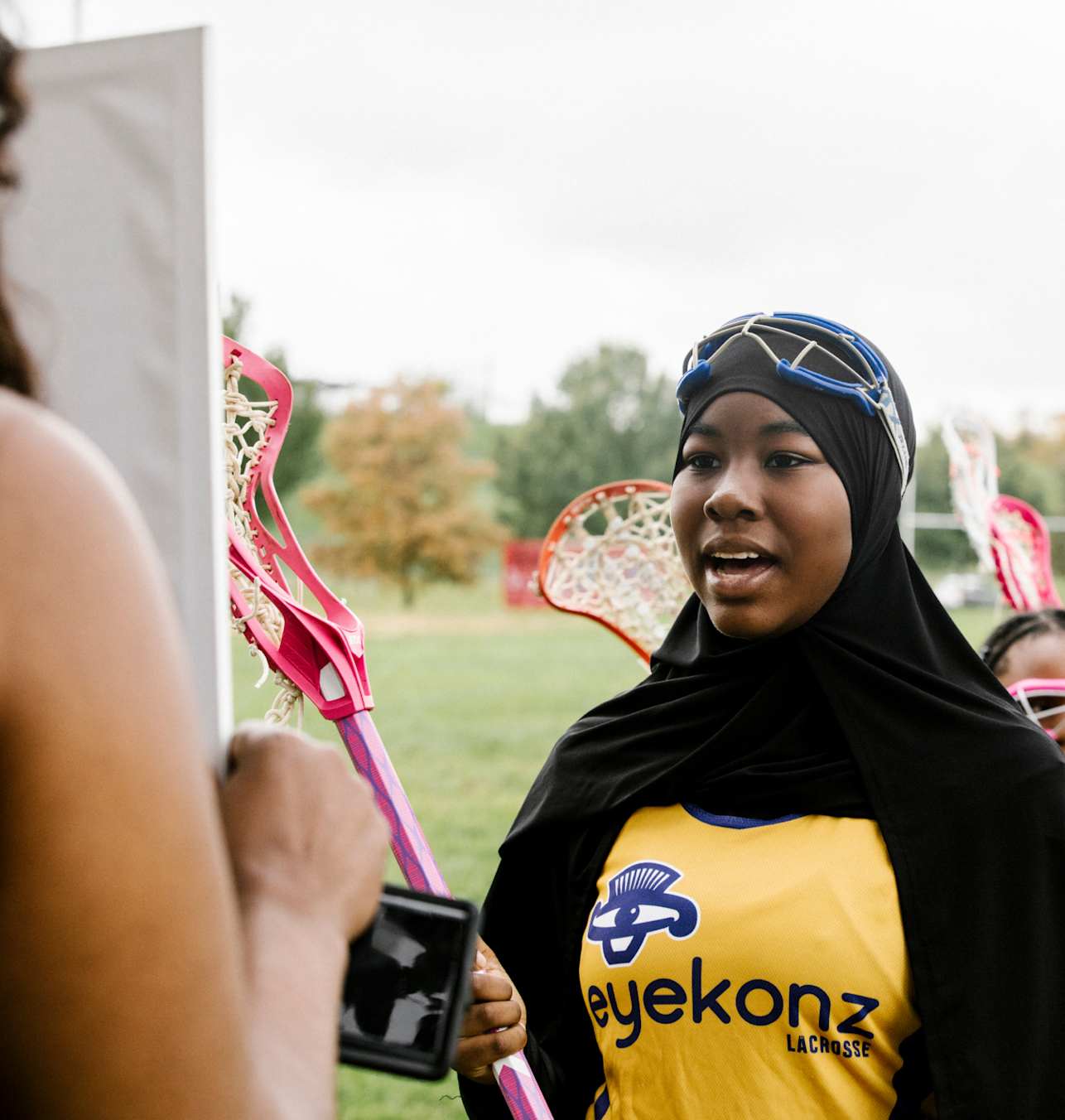 Rencontrez l'équipe féminine de lacrosse Eyekonz de Philadelphie
