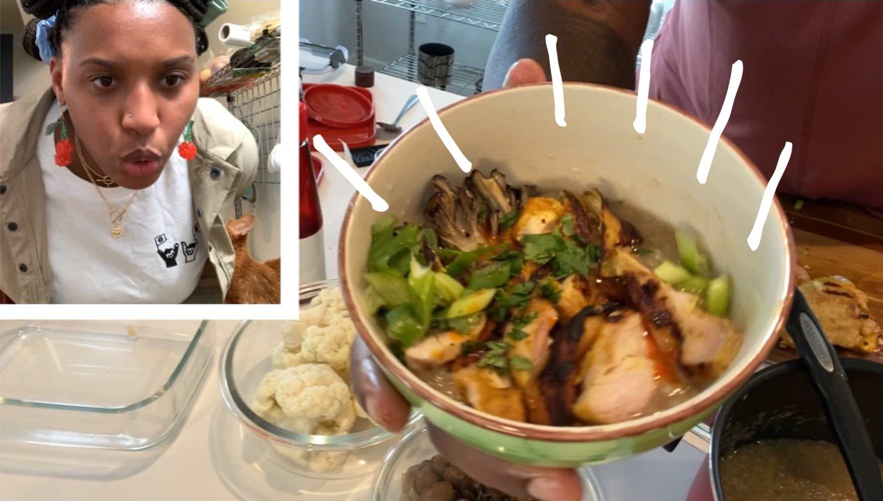 Recettes d'athlètes : Darrell Hill découvre la puissance du chou-fleur