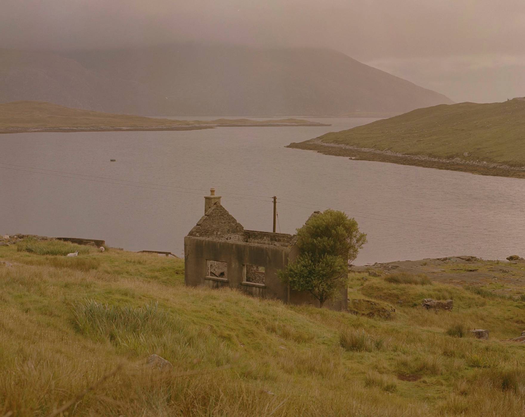 Le court de tennis de Bunabhainneadar