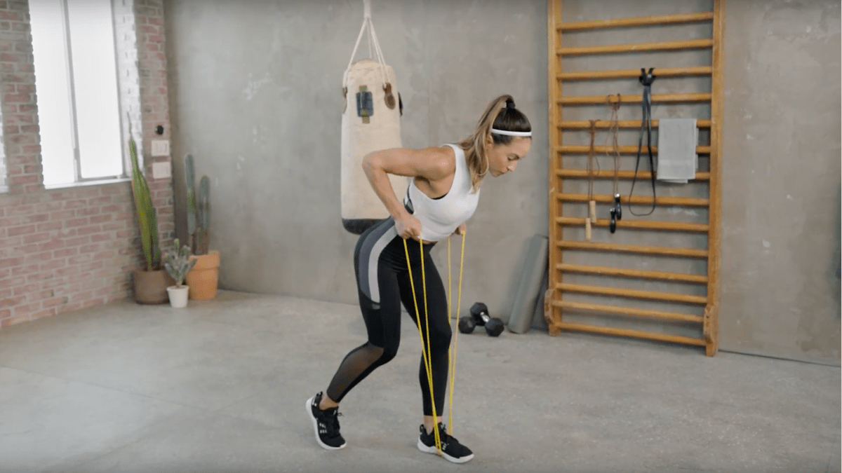 6 exercices avec bande de résistance