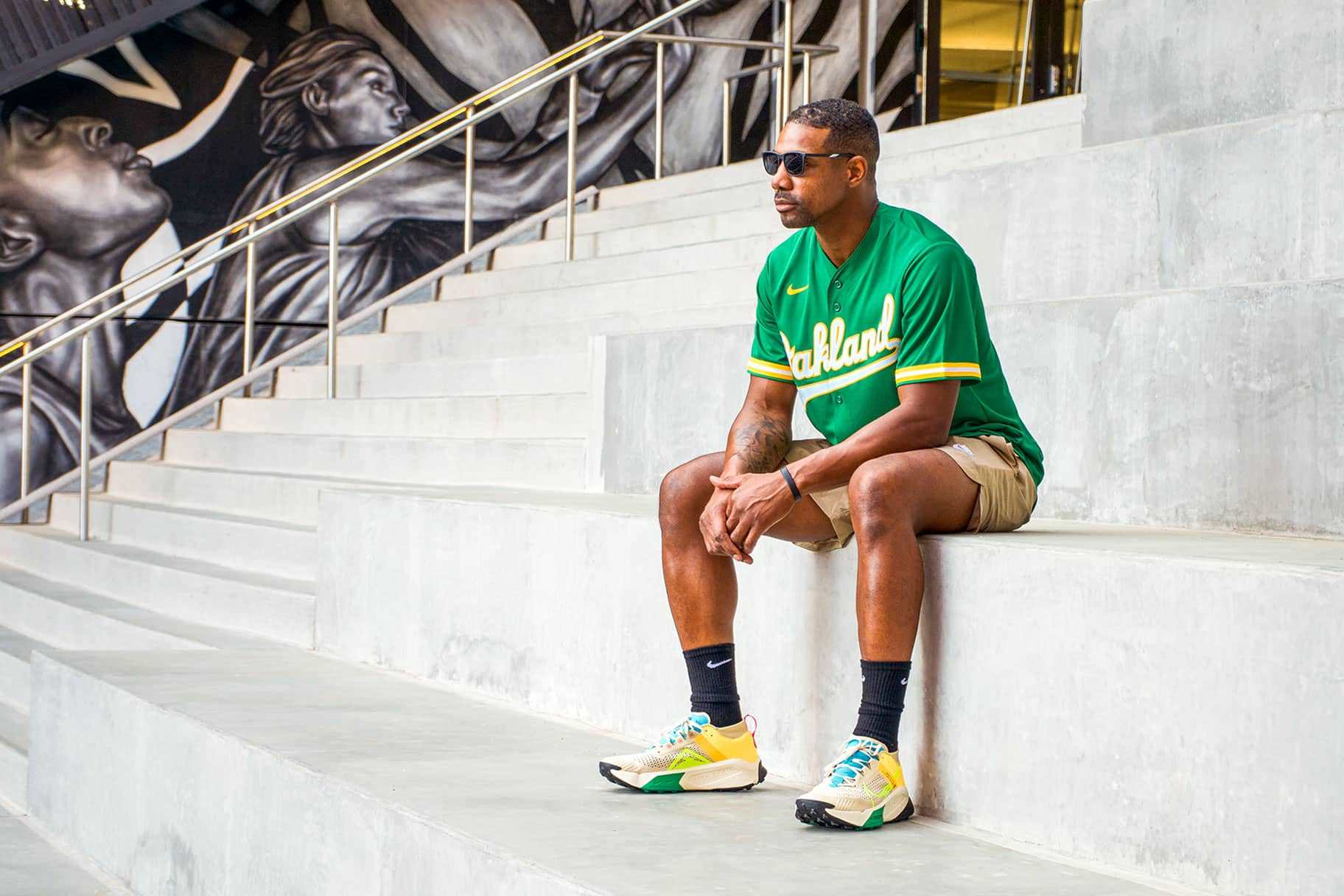 Come abbinare una maglia da baseball Nike