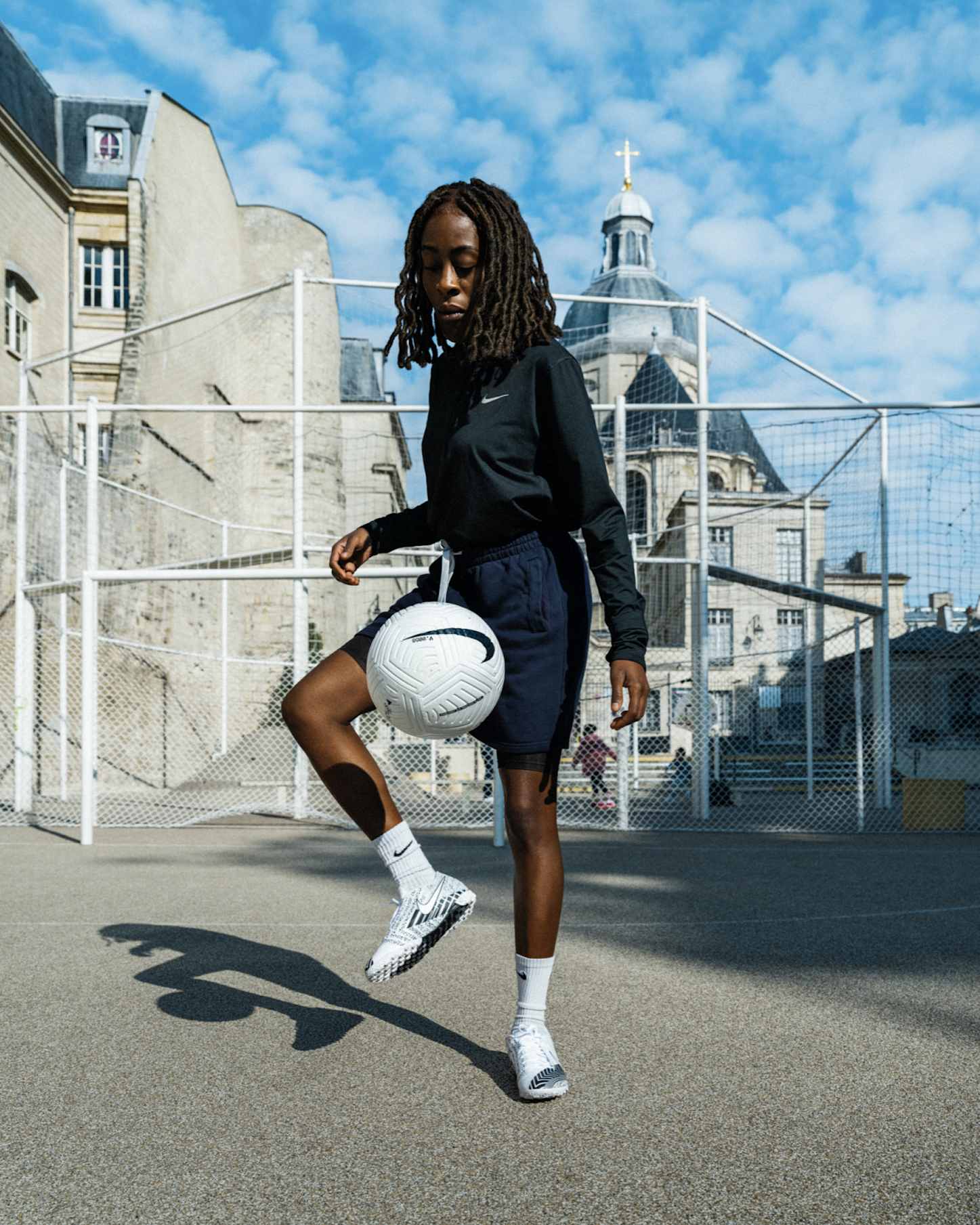 French Footballer Florine Kouessan and Her Club, Witch FC  