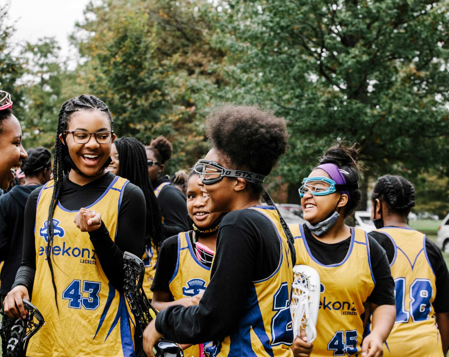 Rencontrez l'équipe féminine de lacrosse Eyekonz de Philadelphie