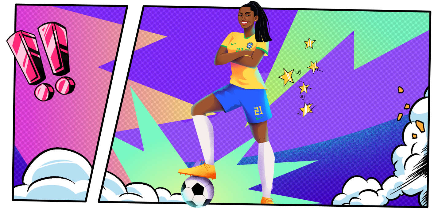 Kerolin Nicoli - Stories football - Nike