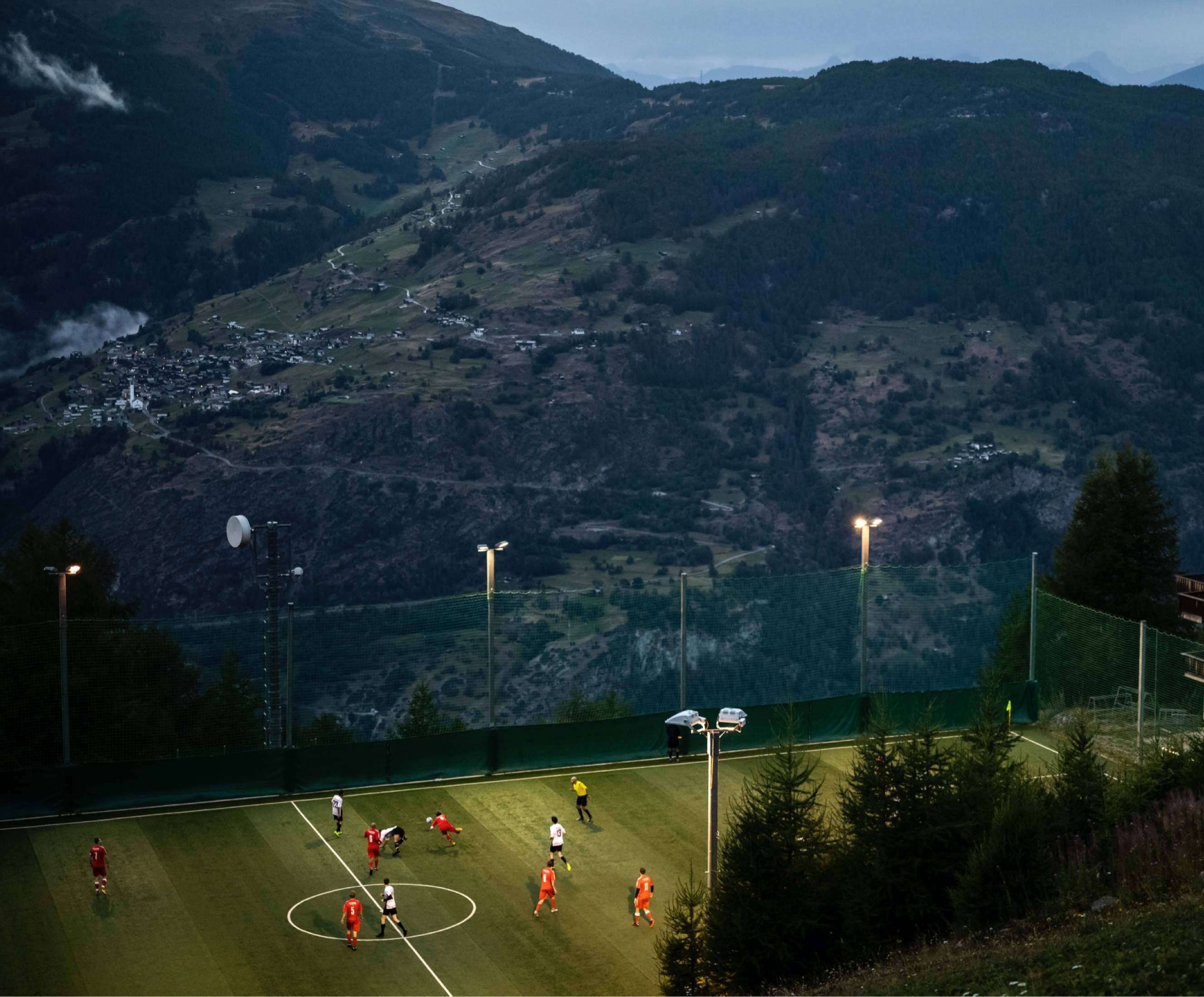 Play Football at the Highest Level in the Swiss Alps  