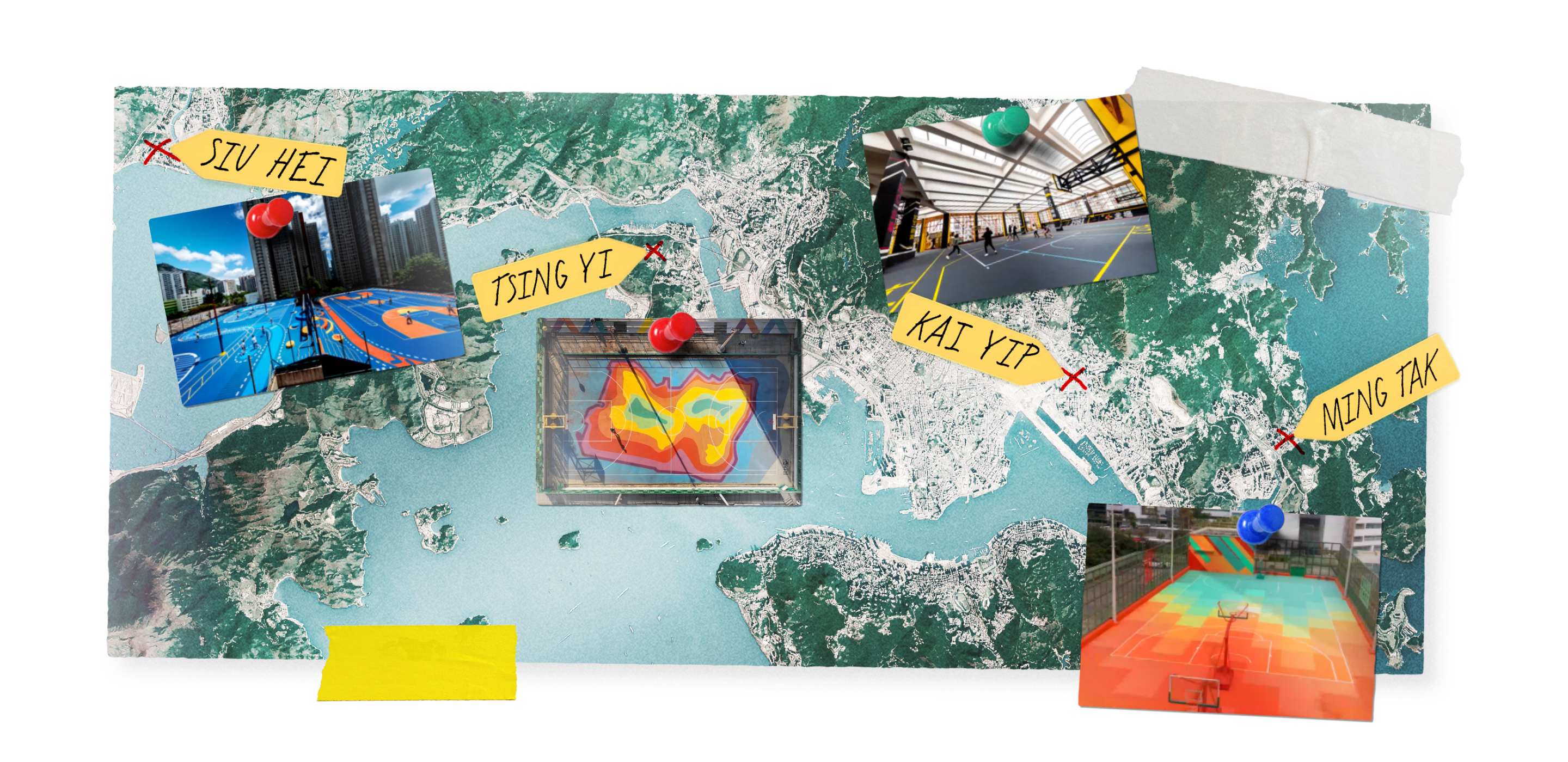 Above the Clouds: Rooftop Courts in Hong Kong