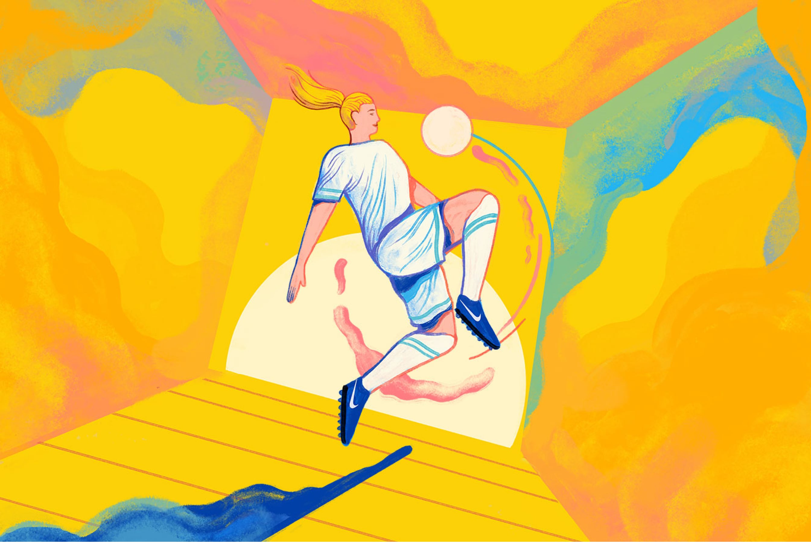 Global Footballer Ada Hegerberg's Golden Hour Routine Can Help You Score Your Own Goals