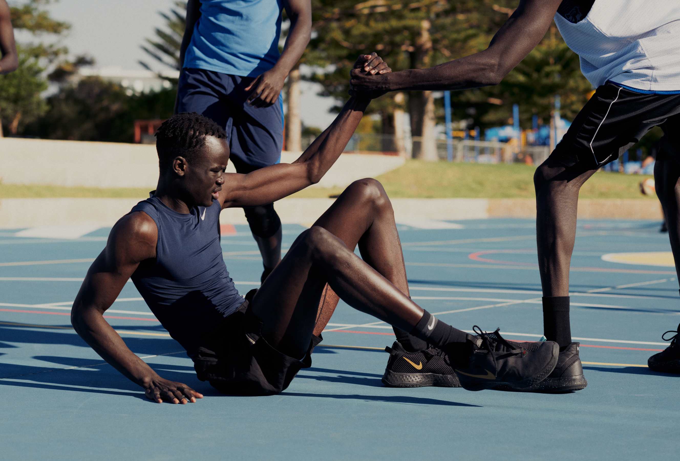 En bonne compagnie : le terrain est notre maison
