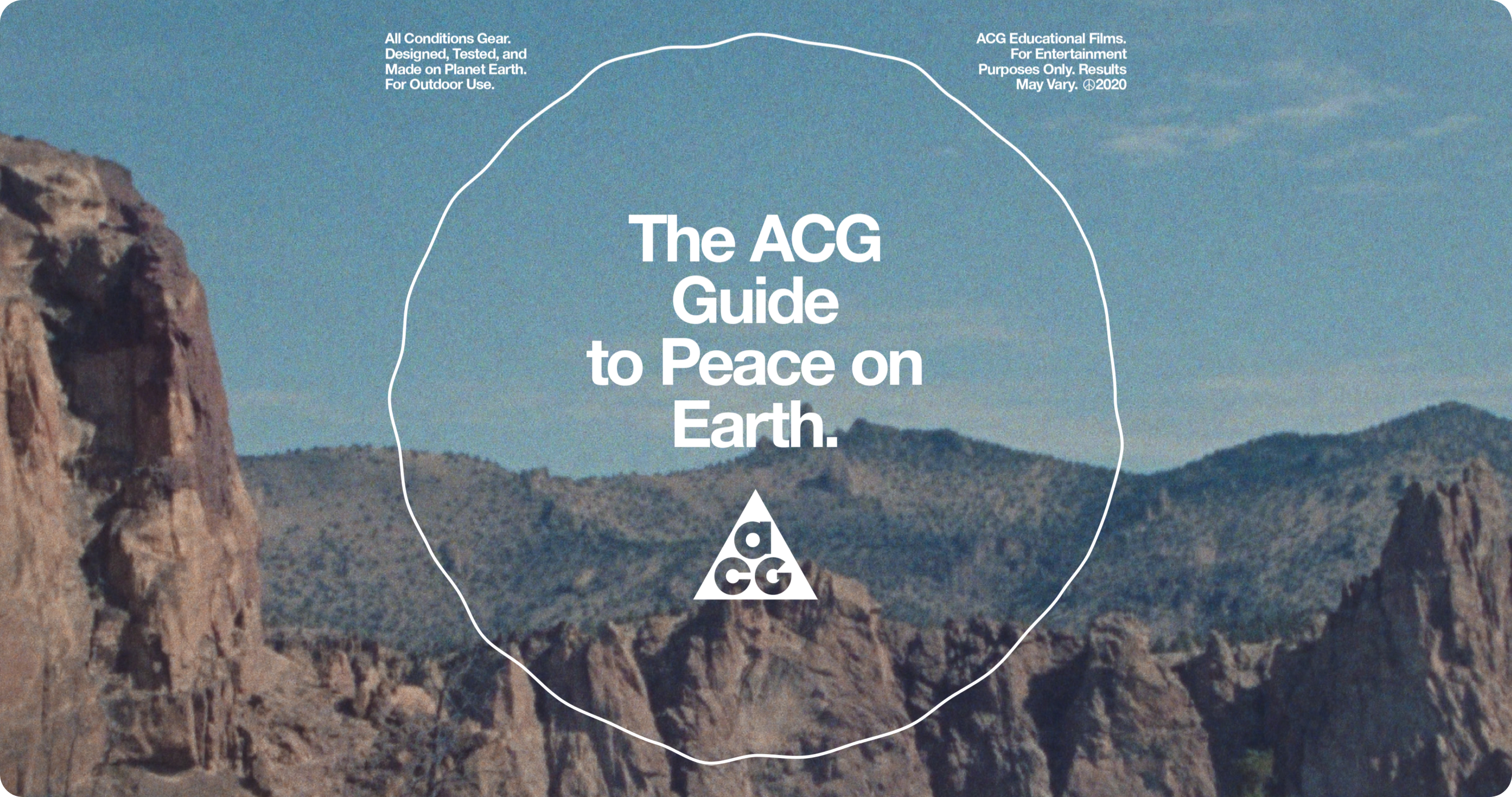 The ACG Guide to Peace on Earth