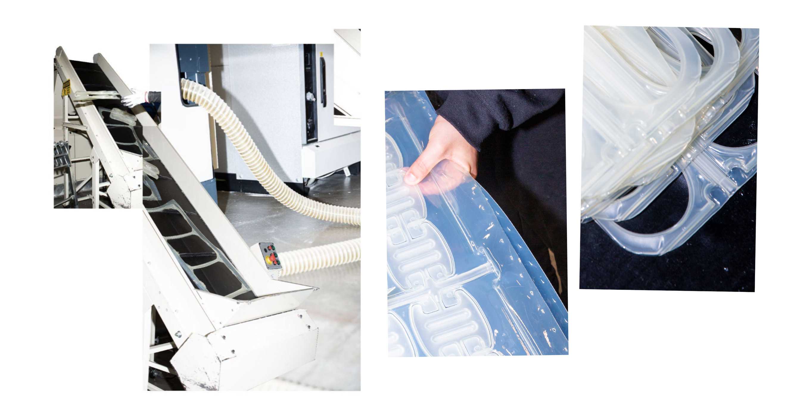 Nike Air maken met interne recycling