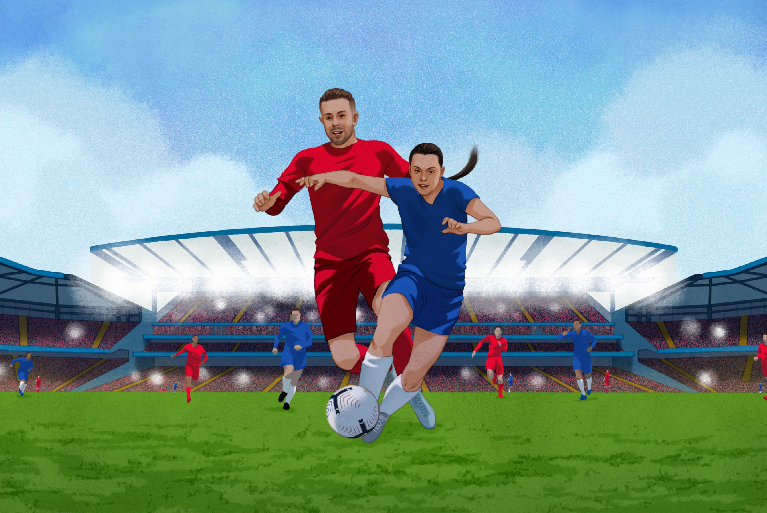 One on One: Fran Kirby and Jordan Henderson