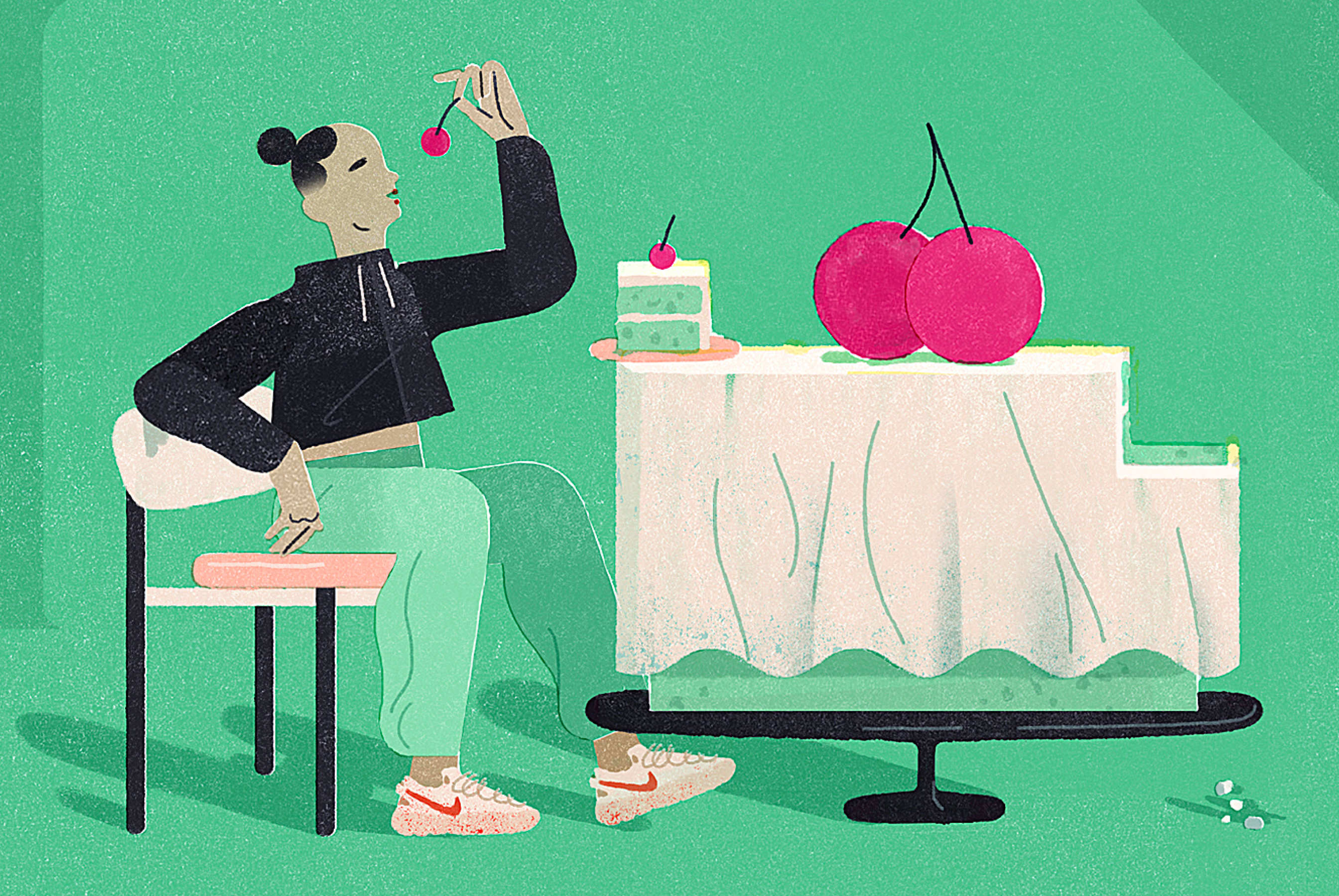 Nyd maden med intuitiv spisning