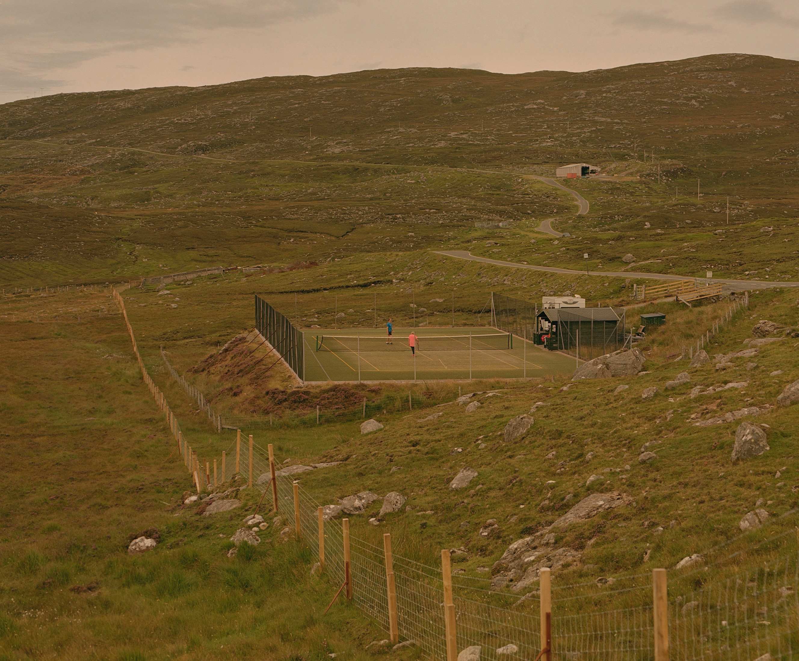 Bunabhainneadar Tennis court 
