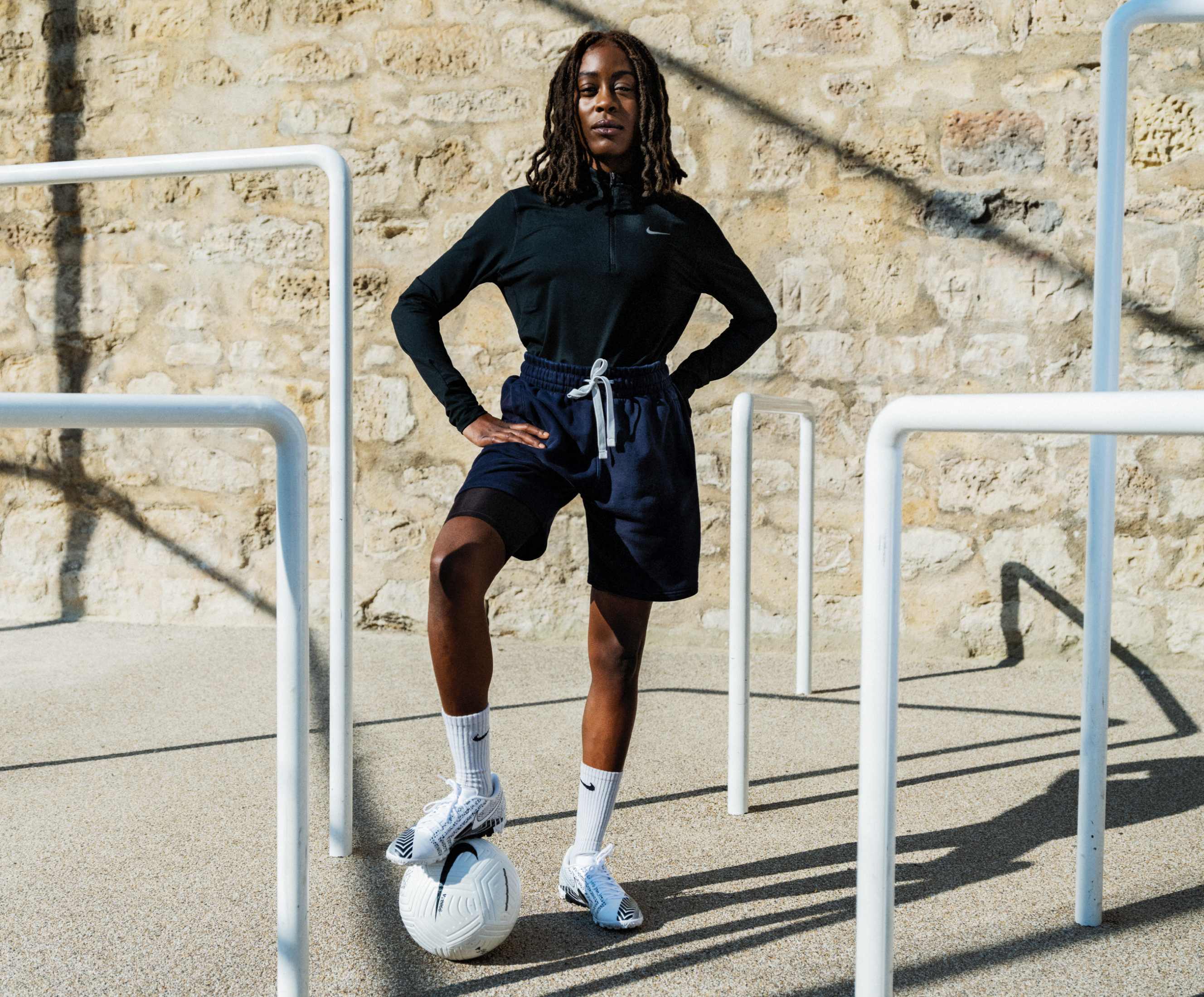 French Footballer Florine Kouessan and Her Club, Witch FC  