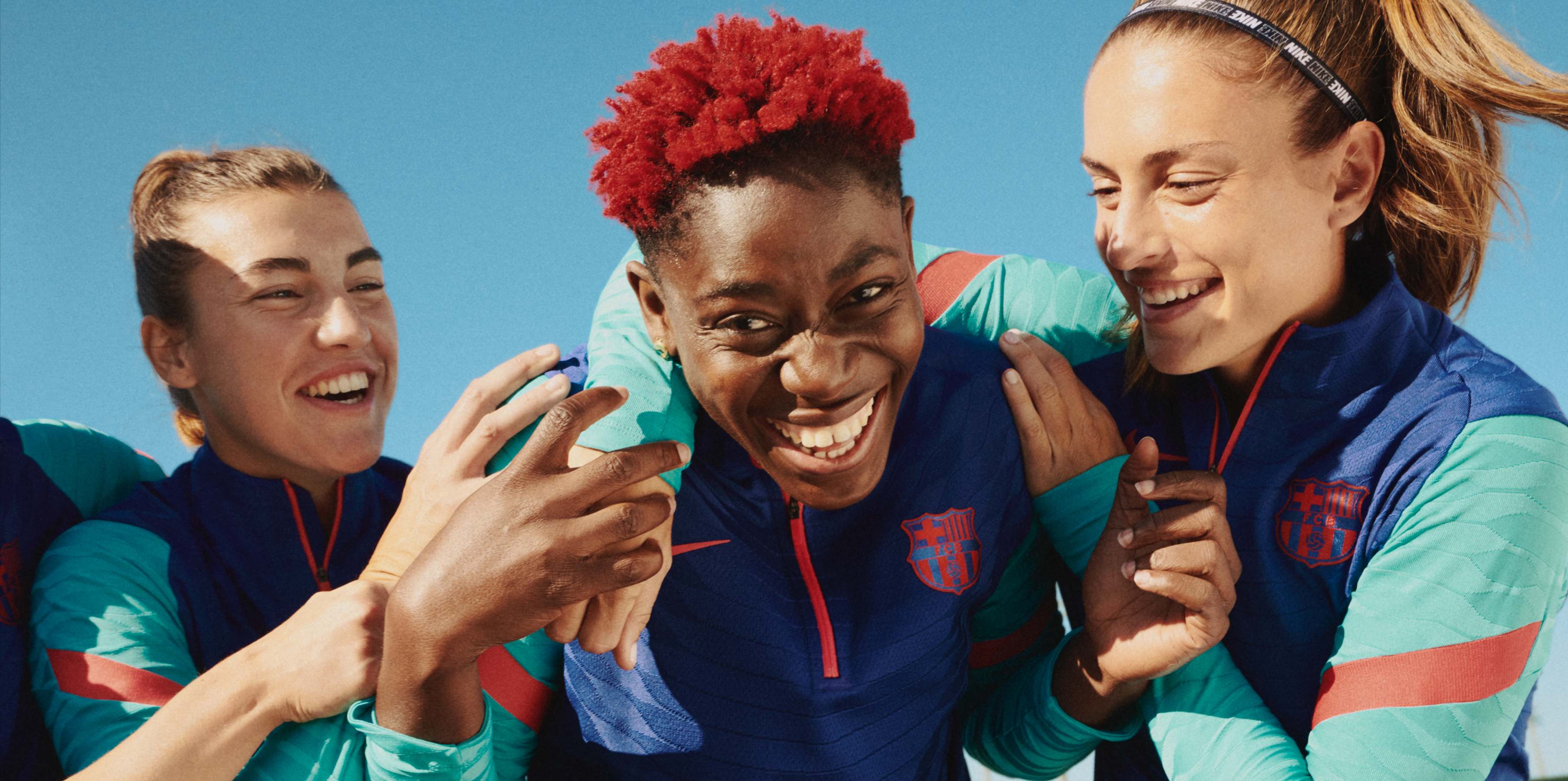 Die Spielerinnen vom FC Barcelona