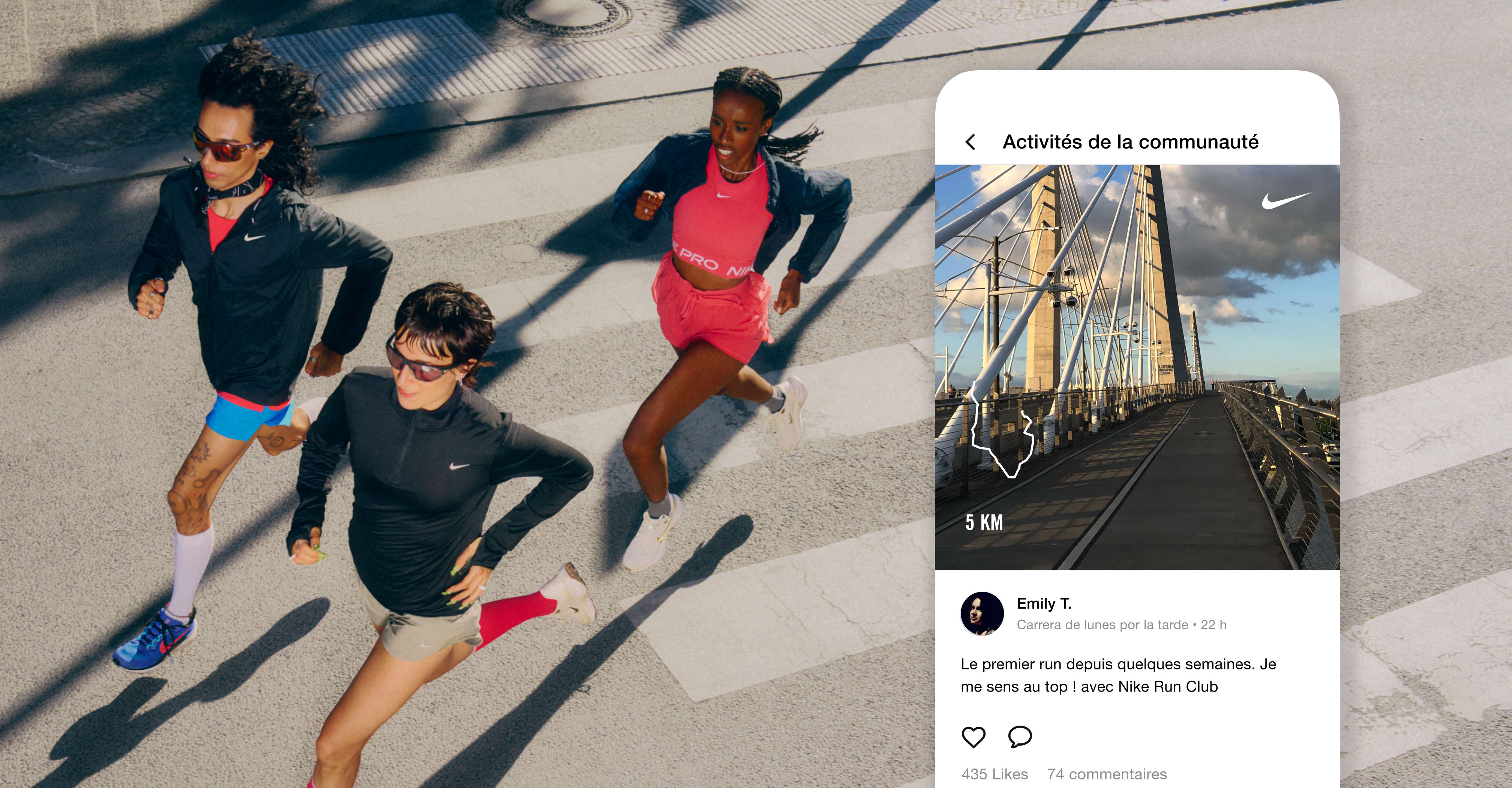 Application Nike Run Club