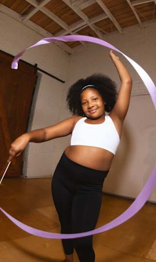 Guide des tailles pour les brassières de sport pour Fille