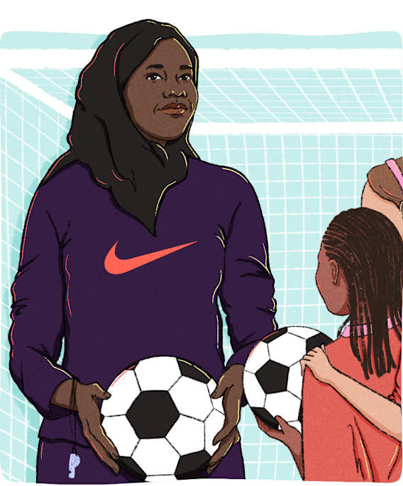 Kameroon Jade: Fördern von Mädchen im Fußball