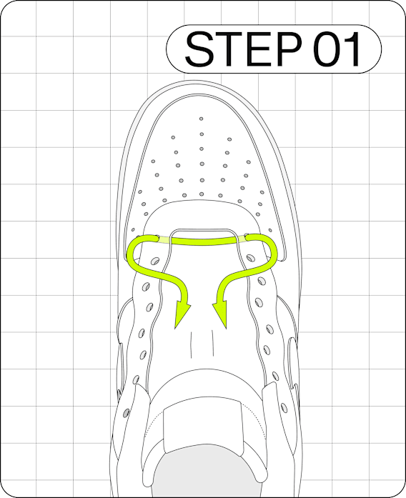 Transform your kicks with fresh lacing patterns