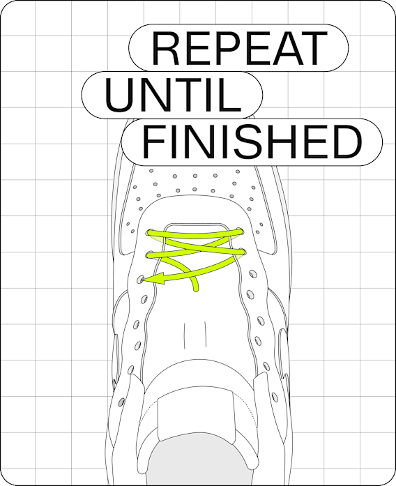 Transform your kicks with fresh lacing patterns