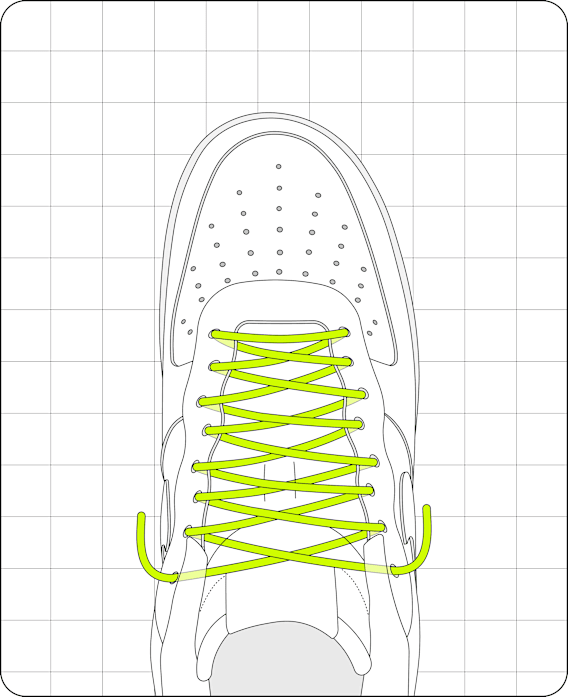Transform your kicks with fresh lacing patterns
