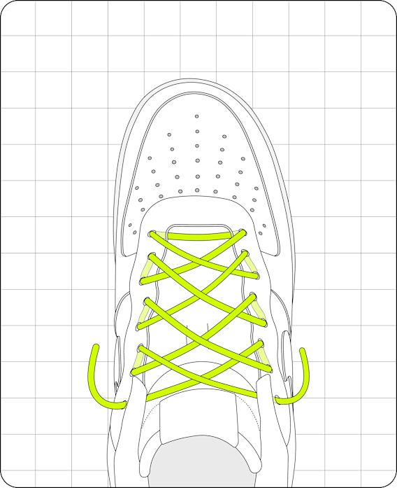 Transform your kicks with fresh lacing patterns