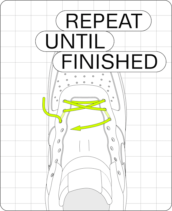 Transform your kicks with fresh lacing patterns