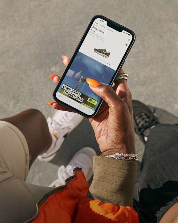 Nikeメンバーだけの特典:スポーツとウェルネスのアプリ