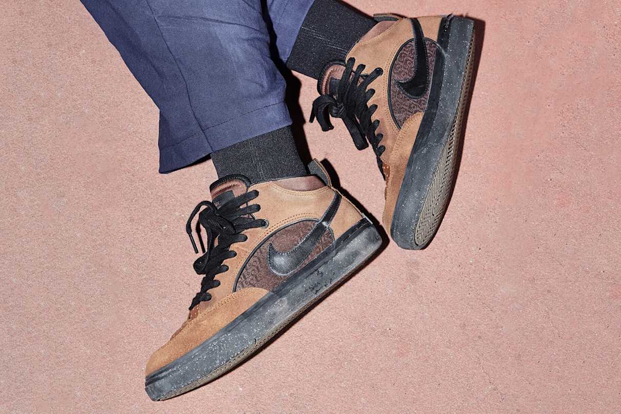 Nike SB onthult de eerste schoen uit de samenwerking met Leo Baker