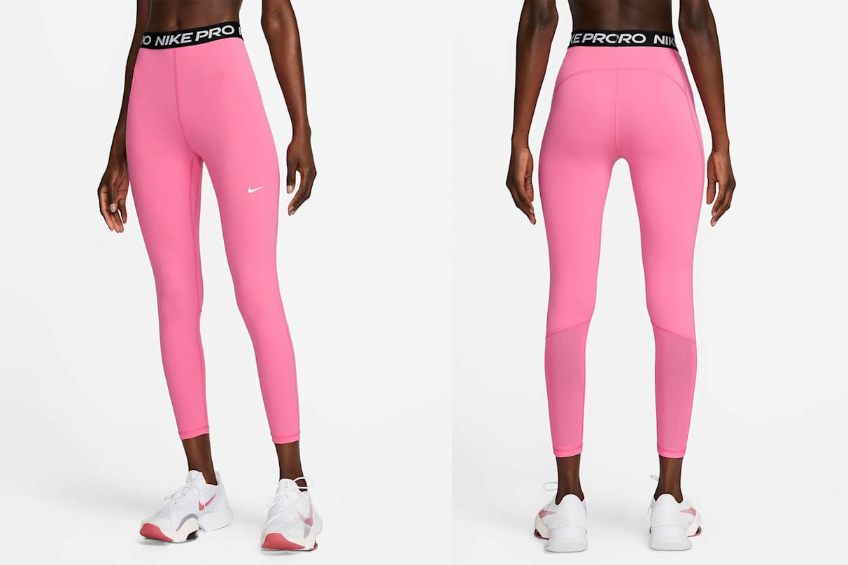 Cinque leggings rosa Nike per ogni allenamento 