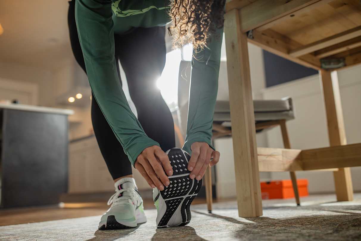 How to break in new running shoes