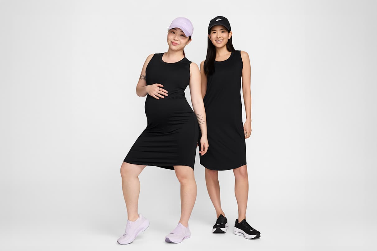 New maternity options at Nike: a wearable pumping sports bra and EasyOn pregnancy and postnatal shoes