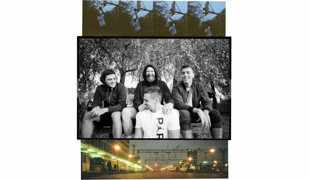 クロアチア・ガイニツェのコートサイド