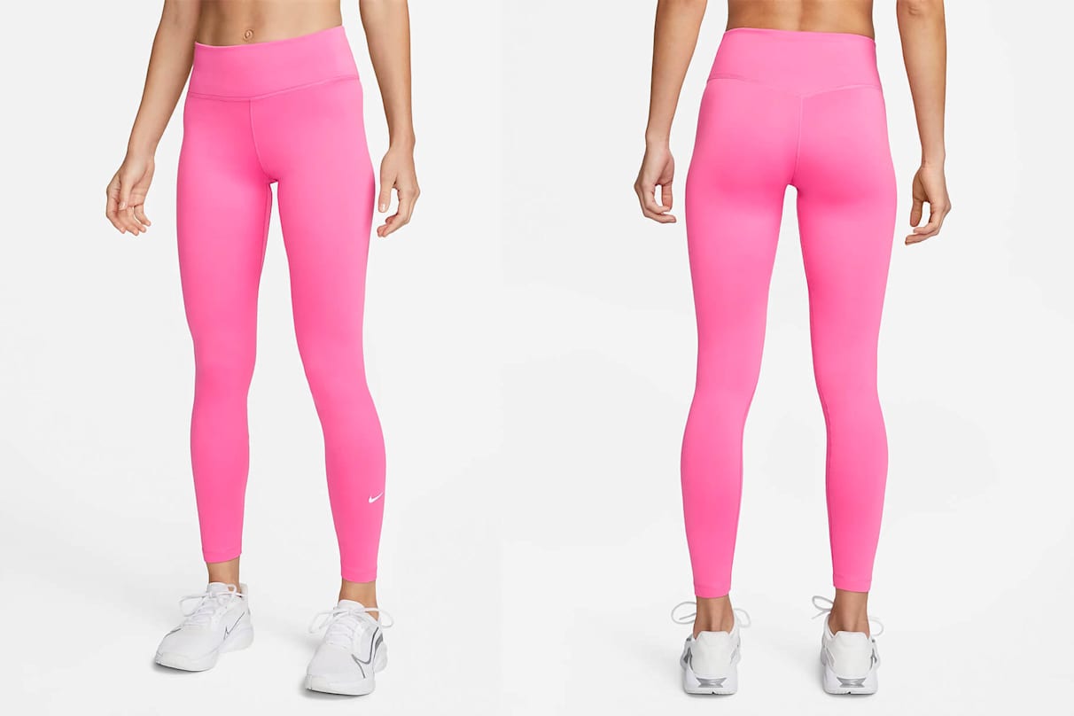 Cinque leggings rosa Nike per ogni allenamento 