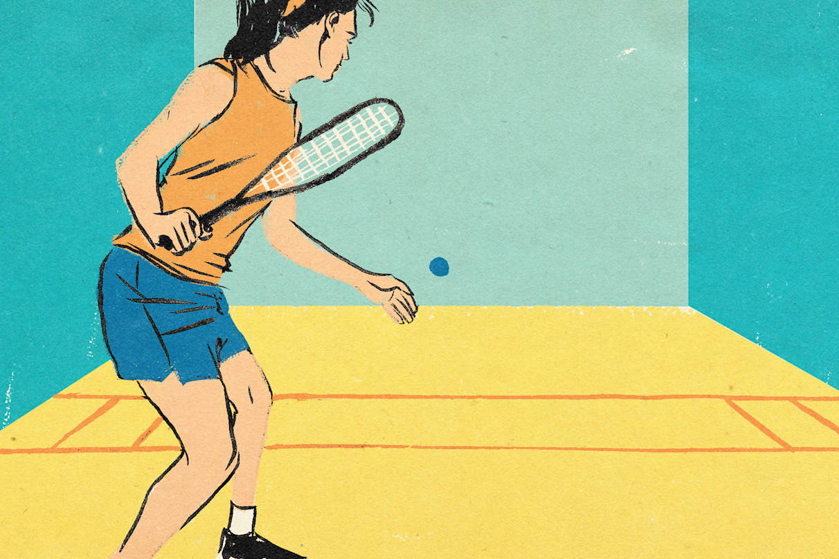 How to play racquetball, according to a coach