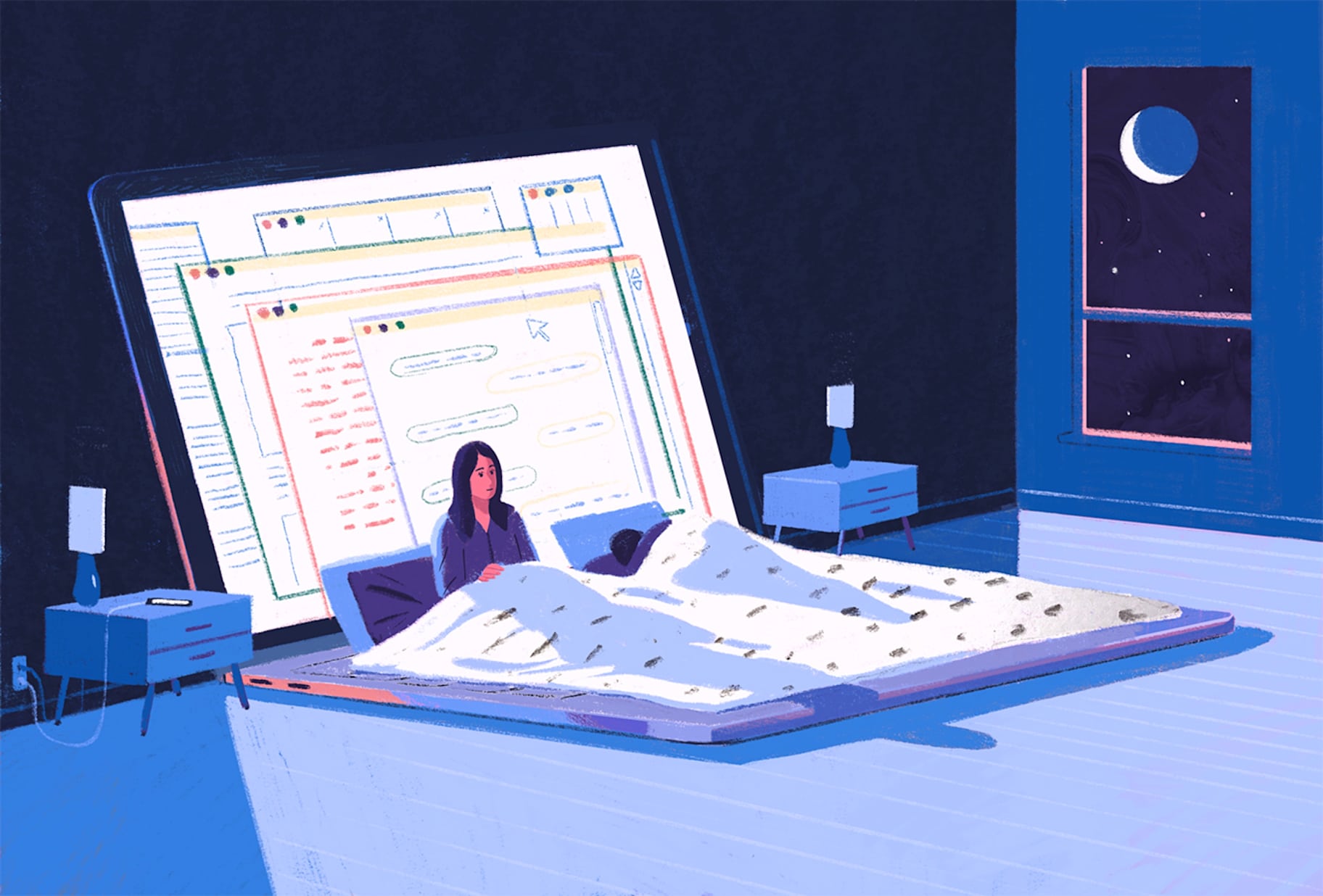 Hur du får bättre sömn även om du jobbar sent