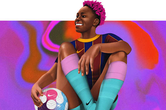 Fodboldfortællinger: Thembi Kgatlana