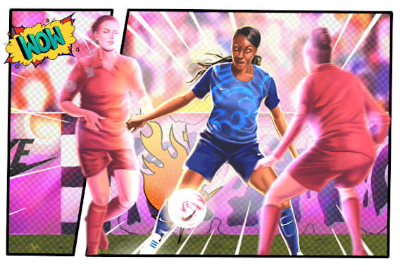 Kerolin Nicoli - Stories football - Nike