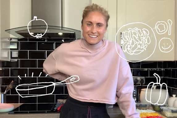 Athlete’s Cookbook: “Lambchester City” with English football captain, Steph Houghton 