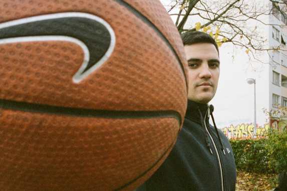 Basketballplatz in Gajnice, Kroatien