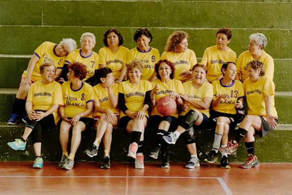 Frauen-Basketballteam Carta Blanca