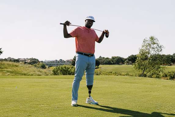 A Life-Changing Injury Helped Golf Pro Carlos Brown Discover Strength