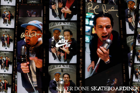 Nunca pares de hacer skateboard